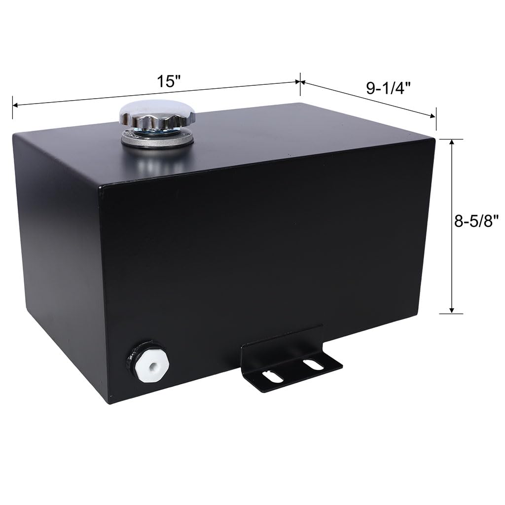5 Gallon Steel Hydraulic Fluid Tank with Strainer S81149