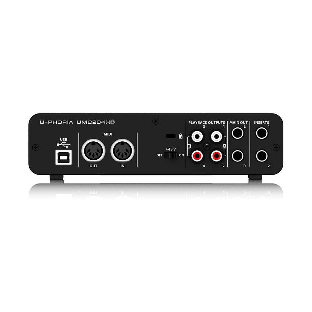 24-Bit/192 kHz USB Audio/MIDI Interface with Mic Preamplifiers Q951