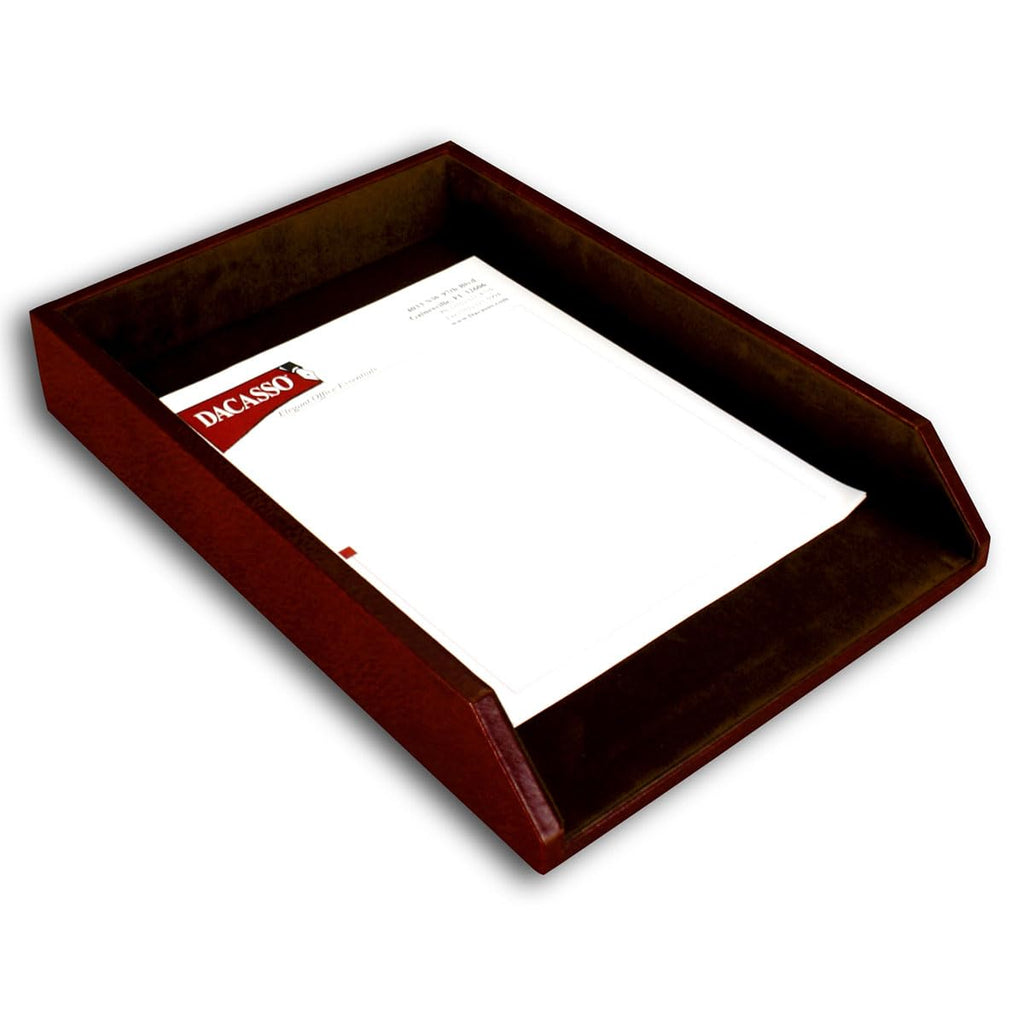 Leather 7-Piece Desk Set D893