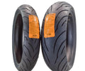 120/70ZR17 Front and 180/55ZR17 Rear Sport Touring Motorcycle Tires 2 Pack J325617