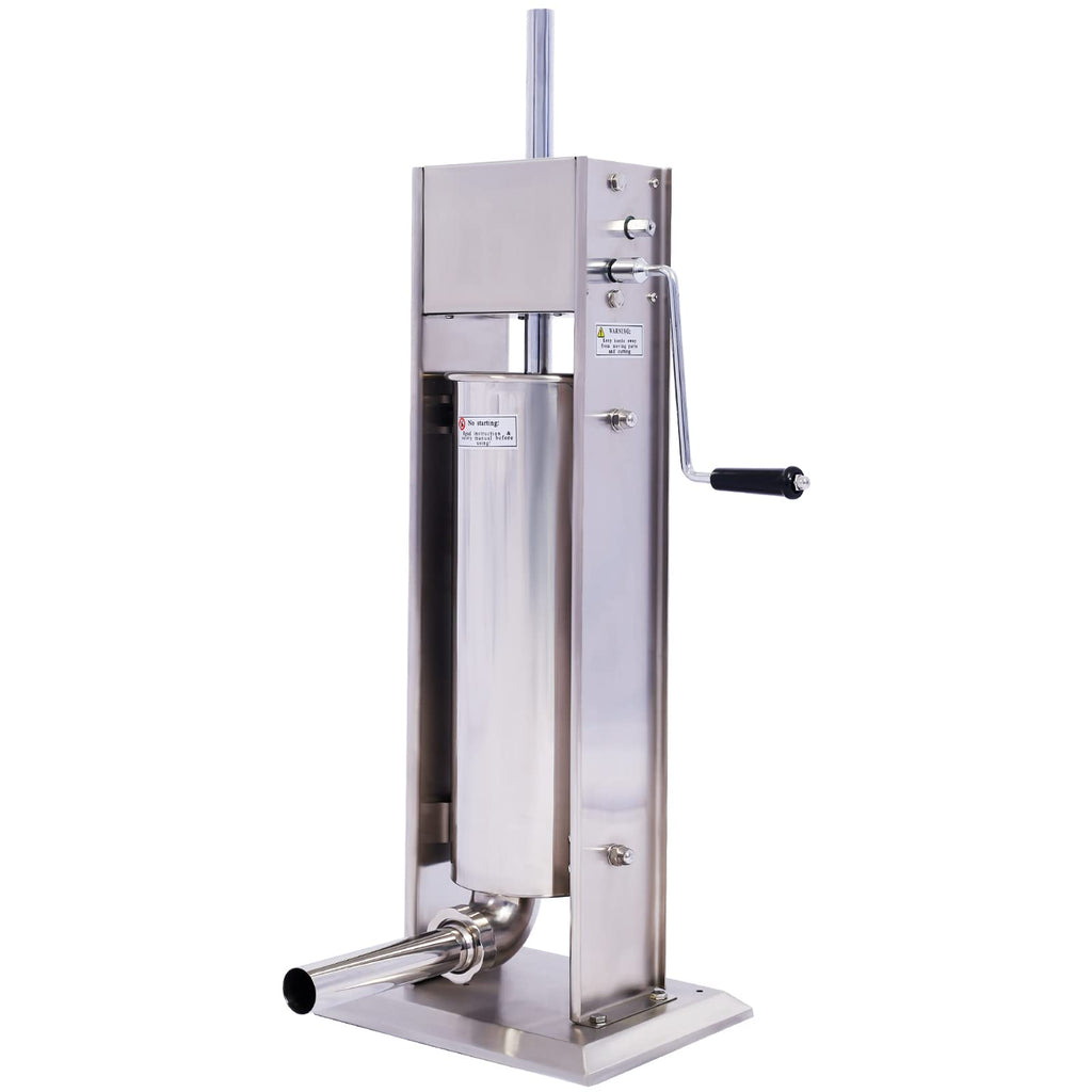 7L Stainless Steel Vertical Sausage Stuffer W573