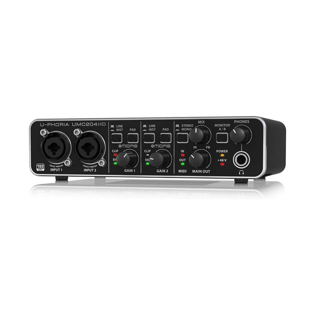 24-Bit/192 kHz USB Audio/MIDI Interface with Mic Preamplifiers Q951