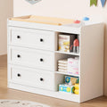 White Wood 3 Drawer Changing Table T1787
