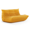 Yellow Suede Memory Foam Loveseat Bean Bag Chair O1895