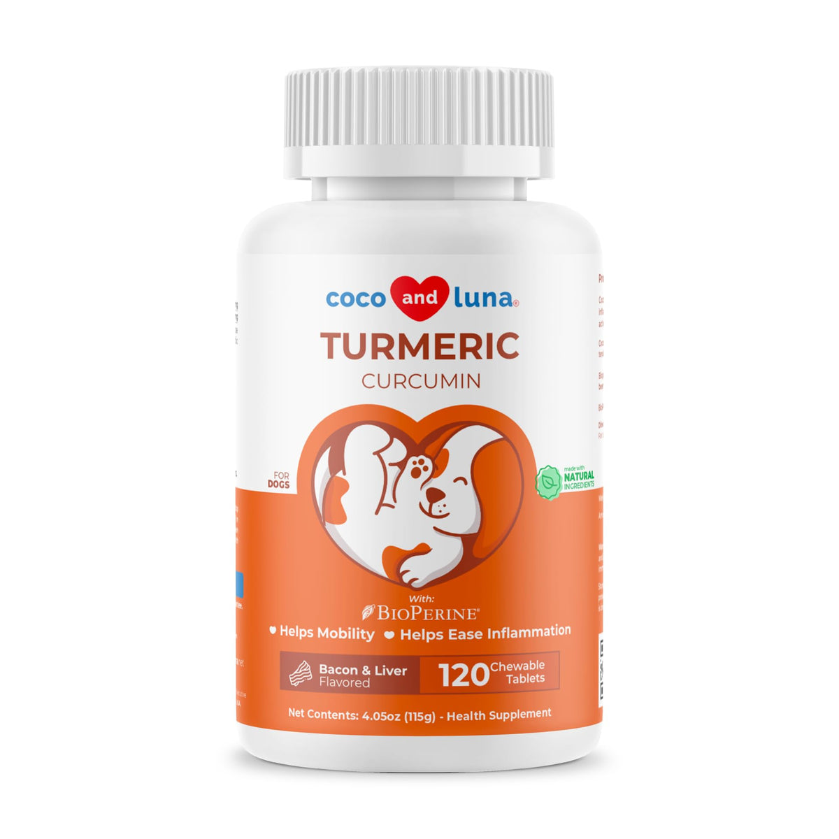 Turmeric for Dogs 120 ct A3190
