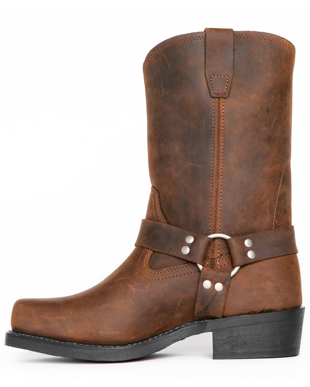 Men's Square Toe Embroidered Cowboy Boots A1092