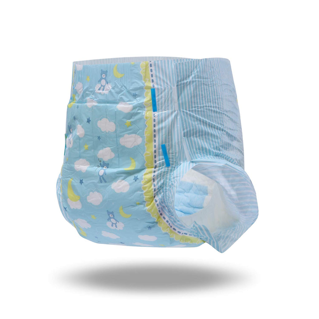 Adult Printed Diaper 10 Pieces Medium Z54237