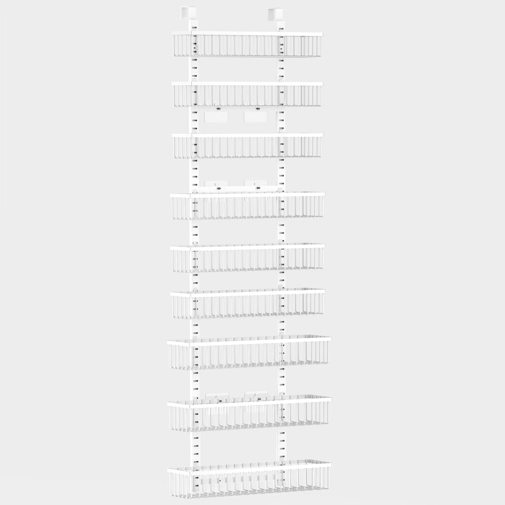 White 9-Tier Over The Door Pantry Organizer L593488