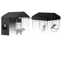Dog Kennel Cover with 4 Windows J603642