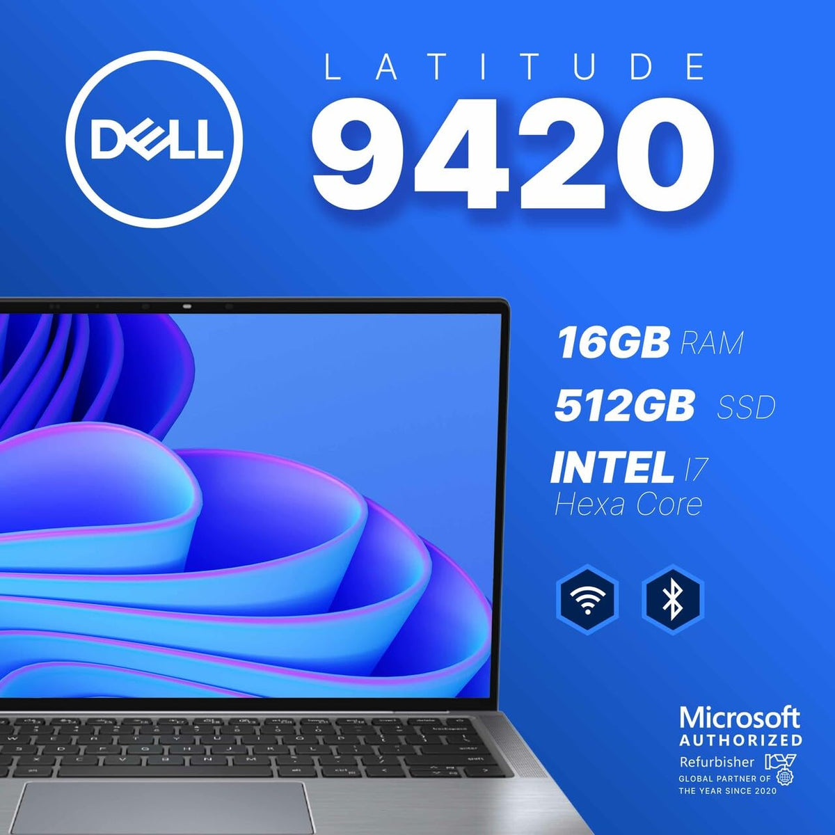 14" FHD Intel Core i7 16GB RAM 512GB SSD Windows 11 Pro Laptop M391