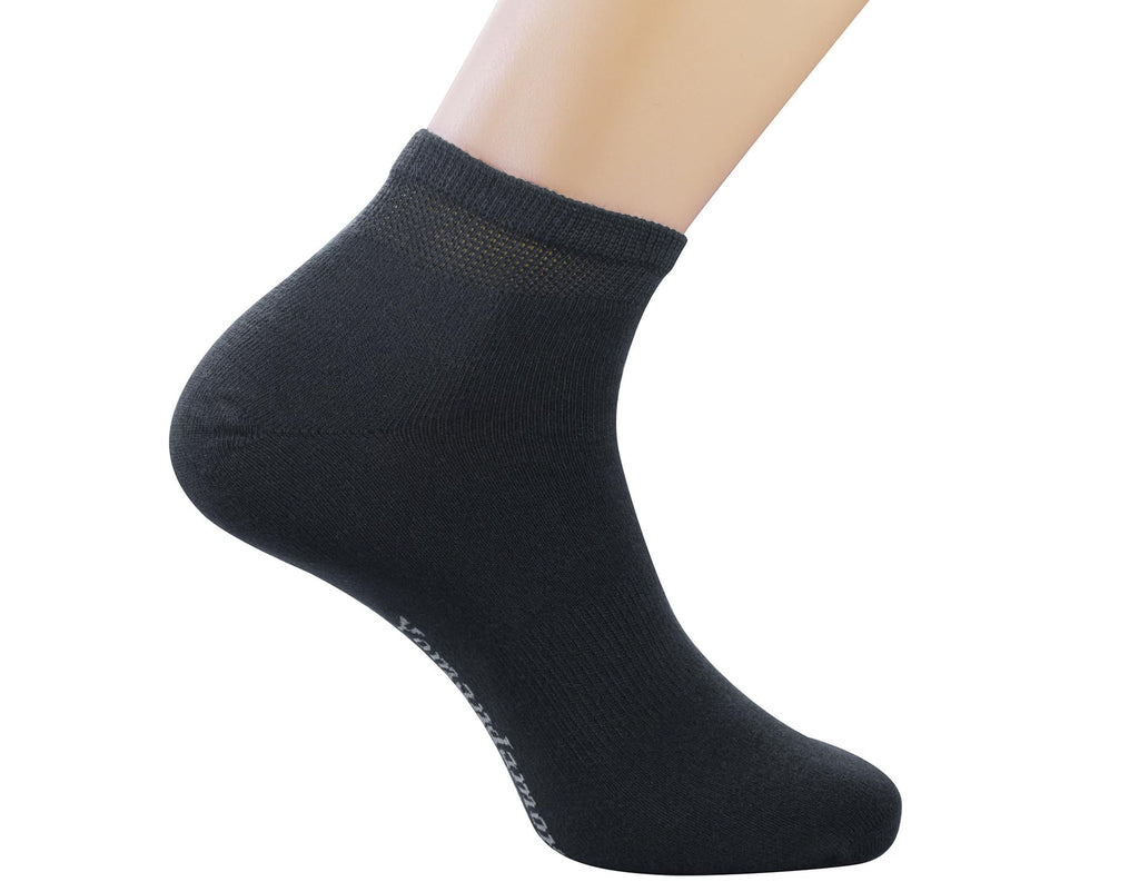 Men's 5-Pack Diabetic Low Cut Socks with Arch Support J552754
