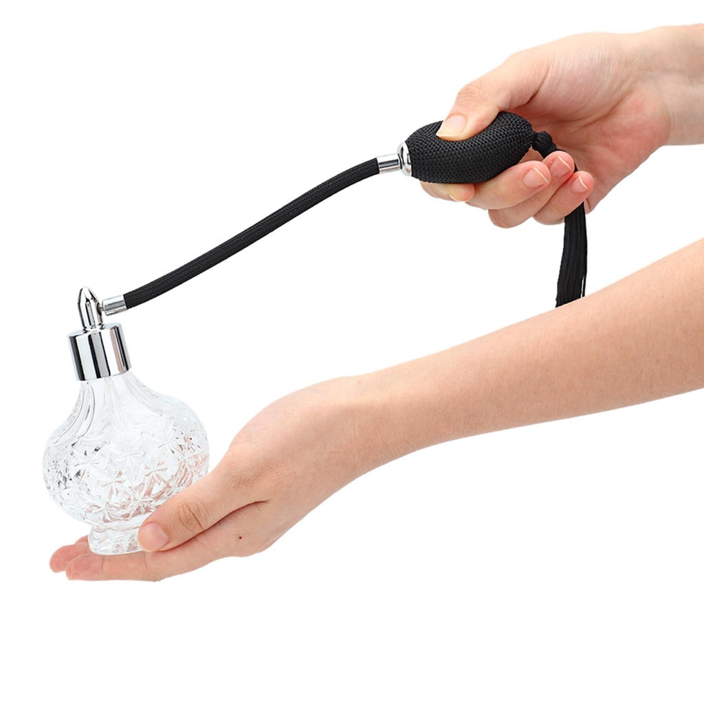 Glass Perfume Bottle Refill Spray Bottle Atomizer 80ml U758581