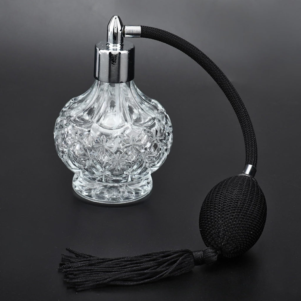 Glass Perfume Bottle Refill Spray Bottle Atomizer 80ml U758581