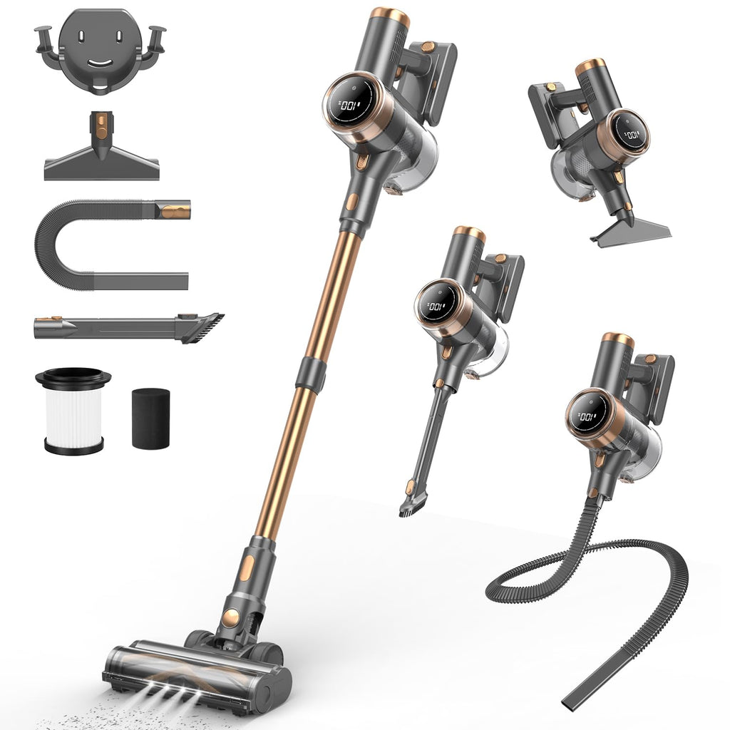 Cordless Stick Vacuum Cleaner 10-in-1 Lightweight 45mins Runtime U32644