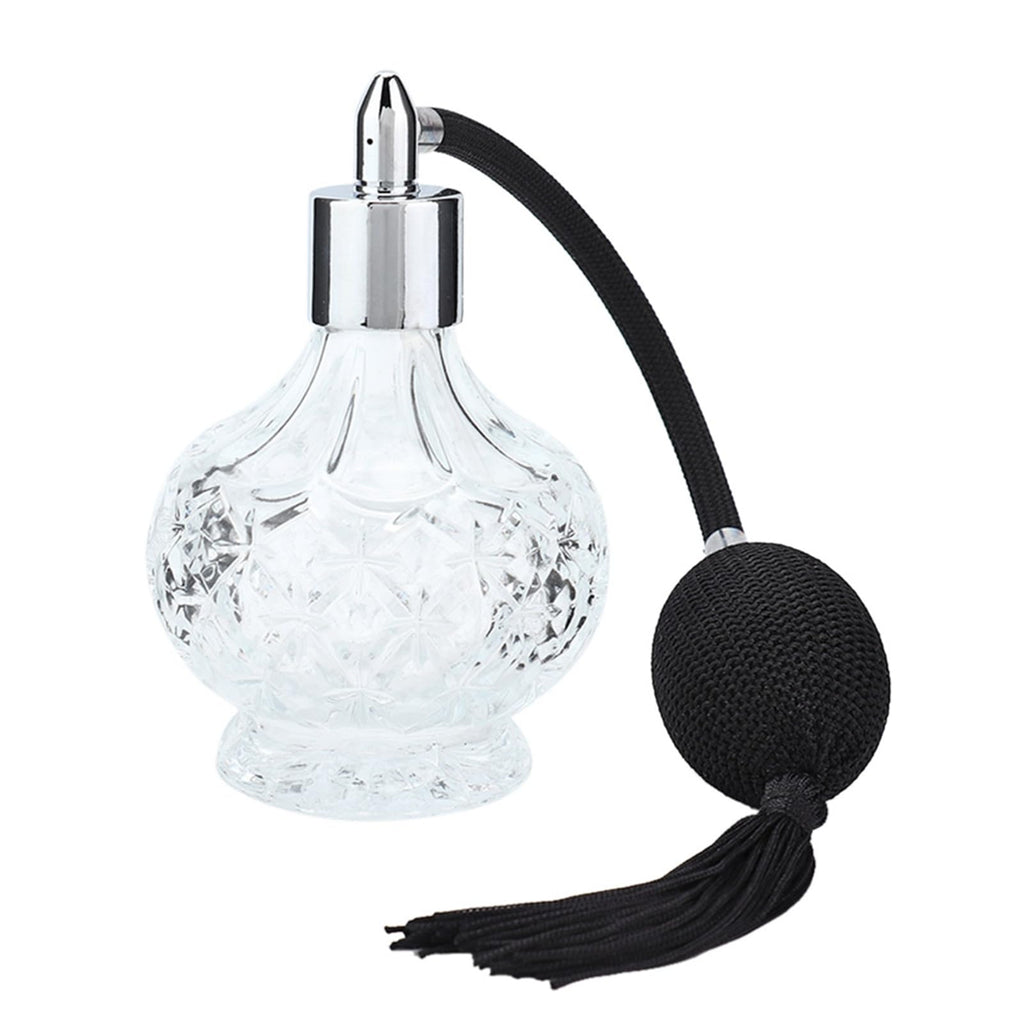 Glass Perfume Bottle Refill Spray Bottle Atomizer 80ml U758581