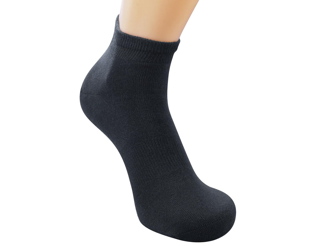 Men's 5-Pack Diabetic Low Cut Socks with Arch Support J552754