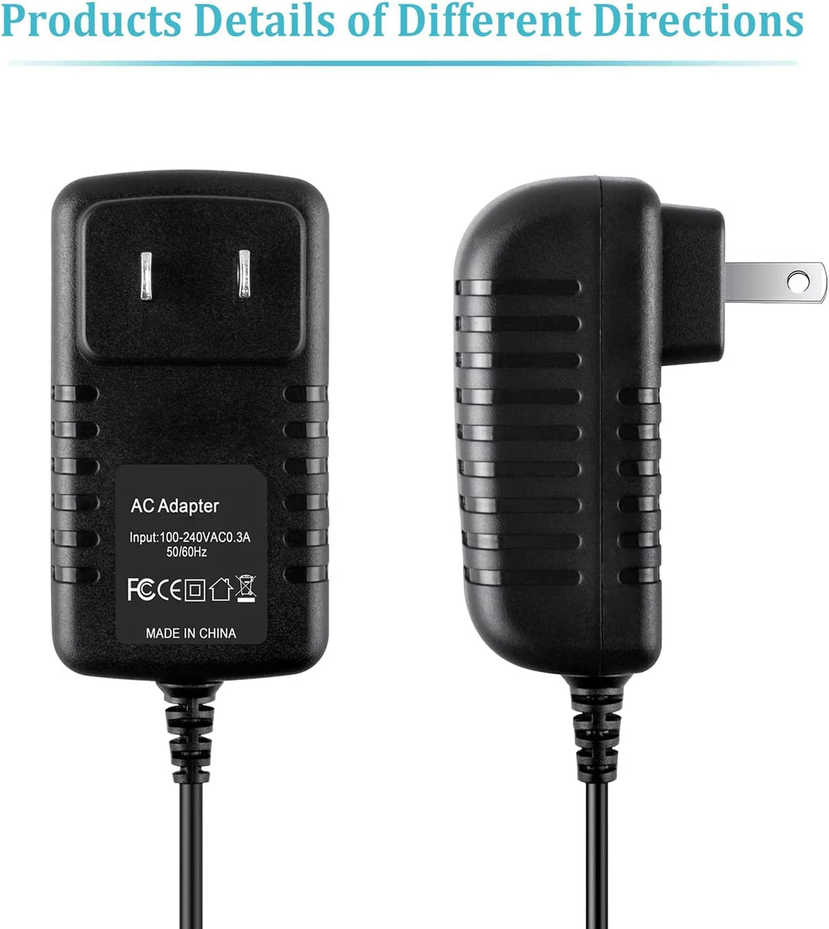 AC DC Adapter Power Supply Cord Wall Charger E66209