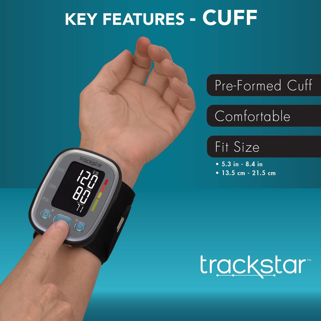 Smart Adult Wrist Blood Pressure Monitor M509437