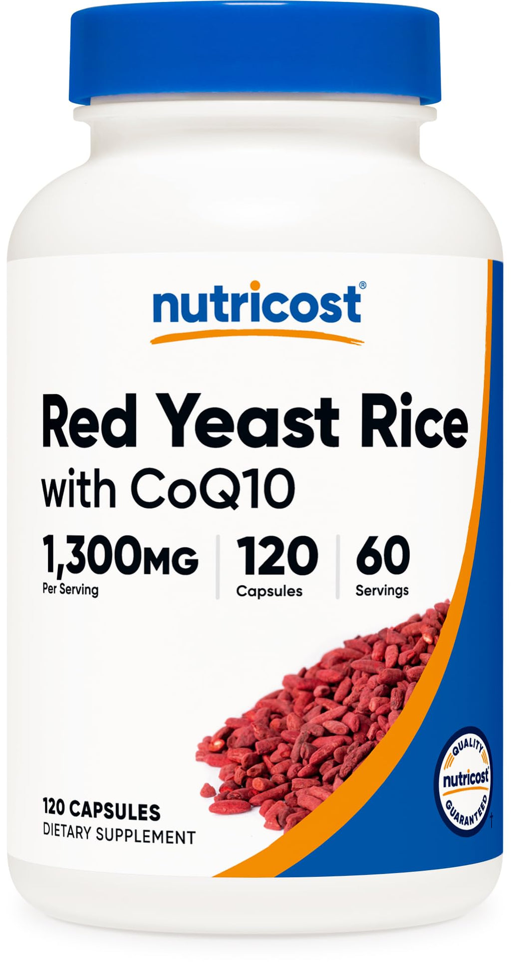 Red Yeast Rice with CoQ10 1300mg 120 Capsules S2223