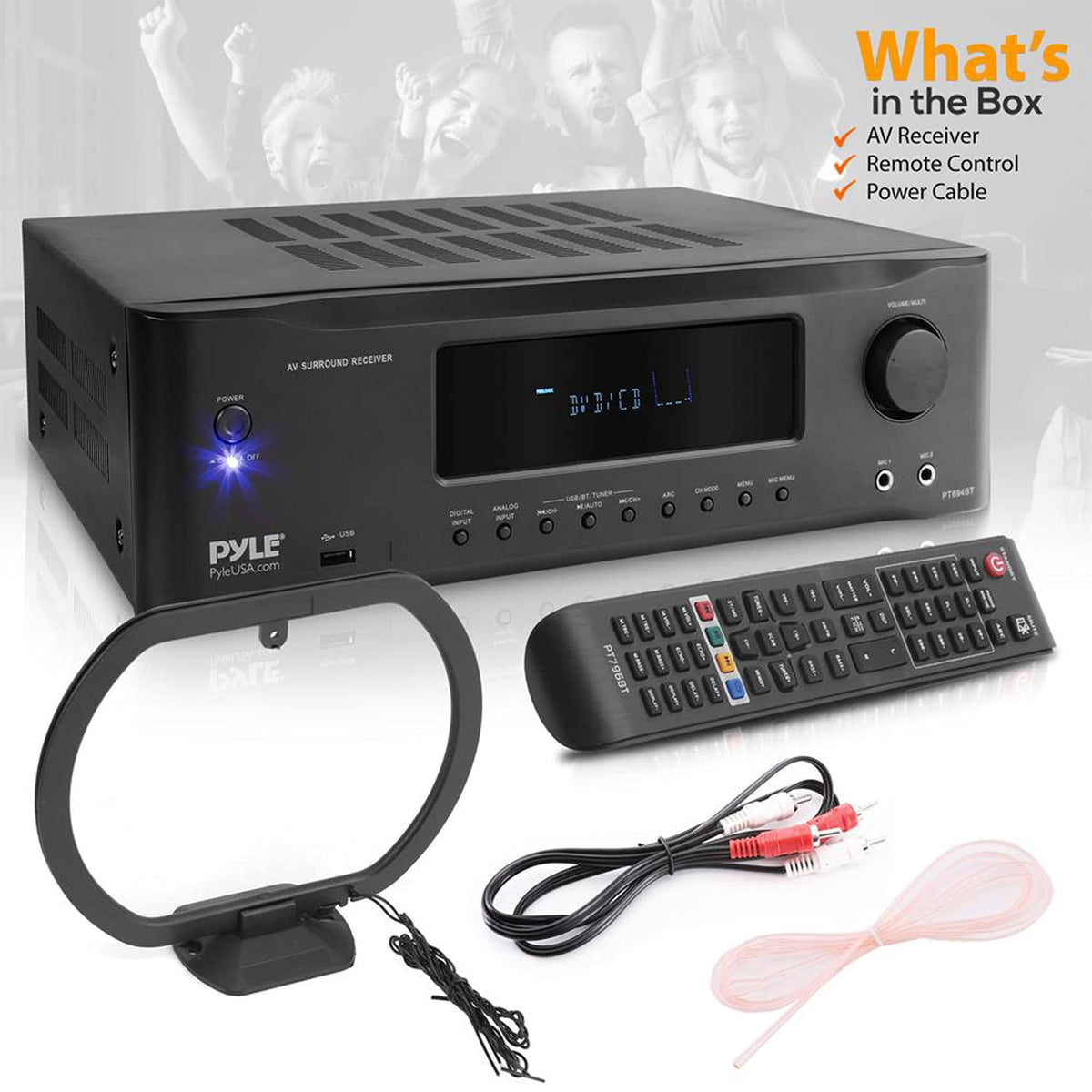 7.1-Channel Bluetooth Stereo Amplifier X717