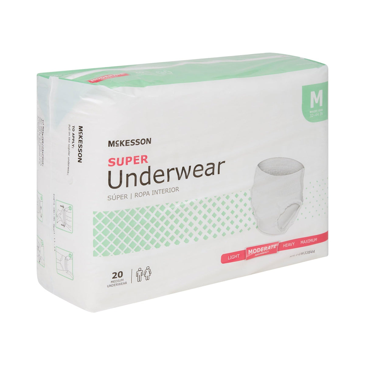 Medium 80 ct Incontinence Underwear R421