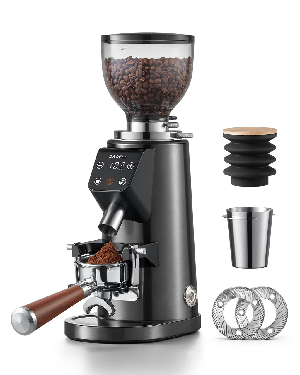 64MM Flat Burr Electric Coffee Grinder S950757