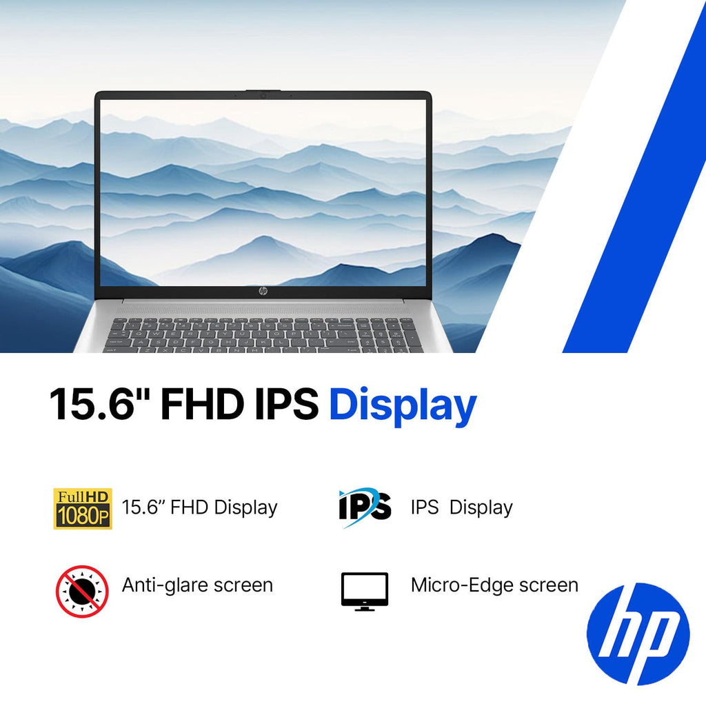 15.6" FHD Laptop Computer 13th Gen Intel i3 8GB RAM 256GB SSD Q41794