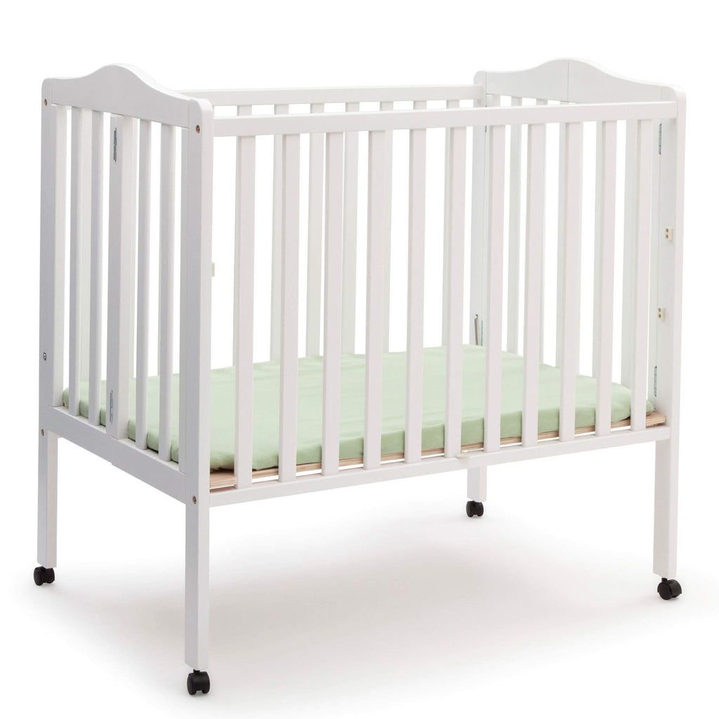 Folding Portable Mini Baby Crib with Mattress J1771