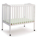 Folding Portable Mini Baby Crib with Mattress J1771