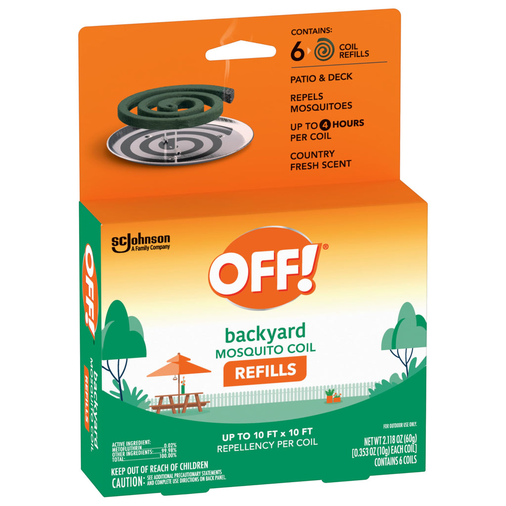 Mosquito Coil Refills 6 Count (Pack of 6) I308821