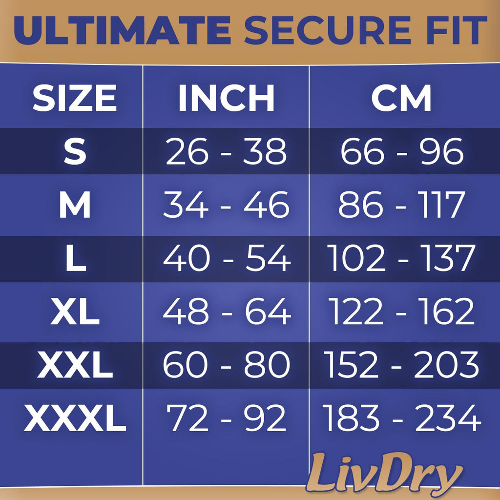 Adult Incontinence Underwear, Medium, 17-Pack I245502