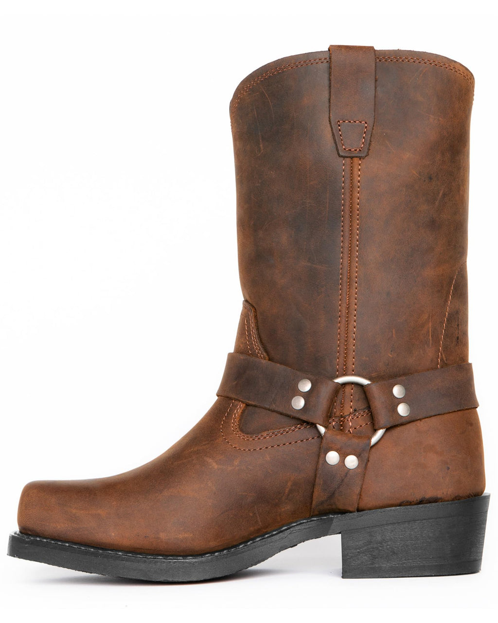 Men's Square Toe Embroidered Cowboy Boots A1092