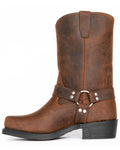 Men's Square Toe Embroidered Cowboy Boots A1092