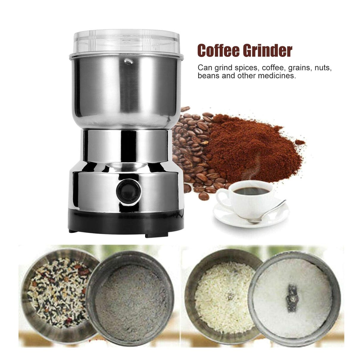Stainless Steel Grain Grinder Z817