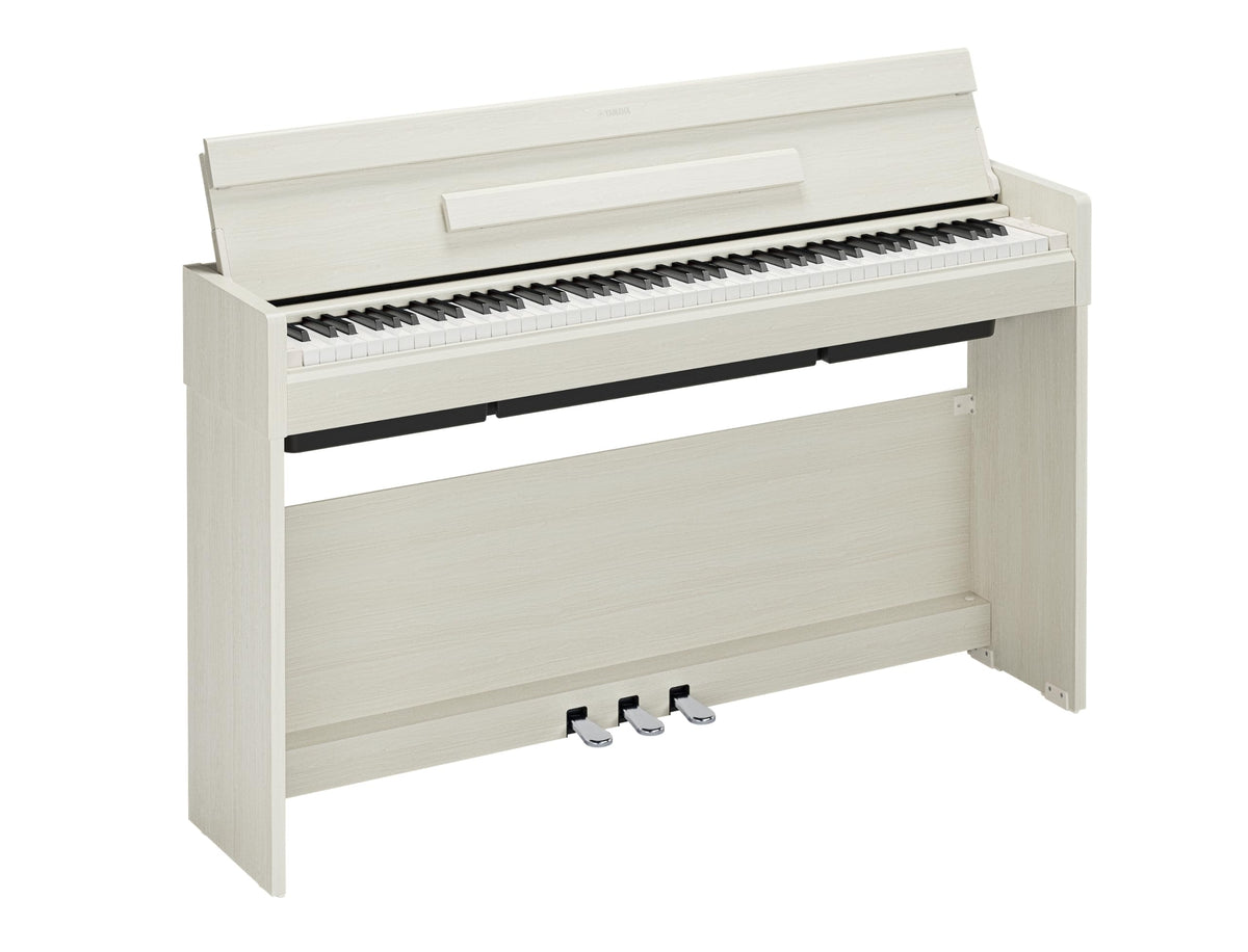 88-Key Weighted Digital Piano with 3-Pedal Unit in White Birch N5438