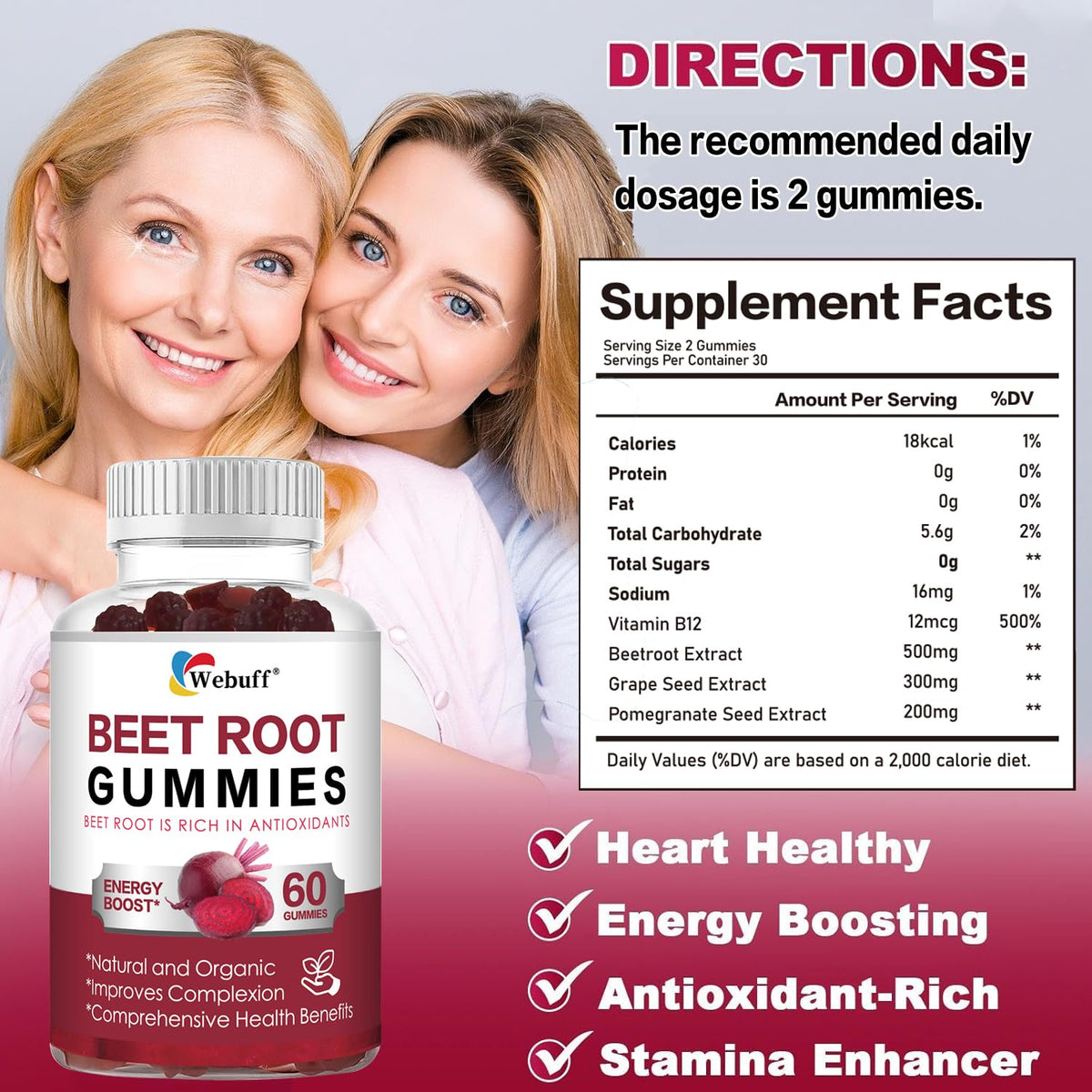 Sugar Free Beet Root Gummies O869306