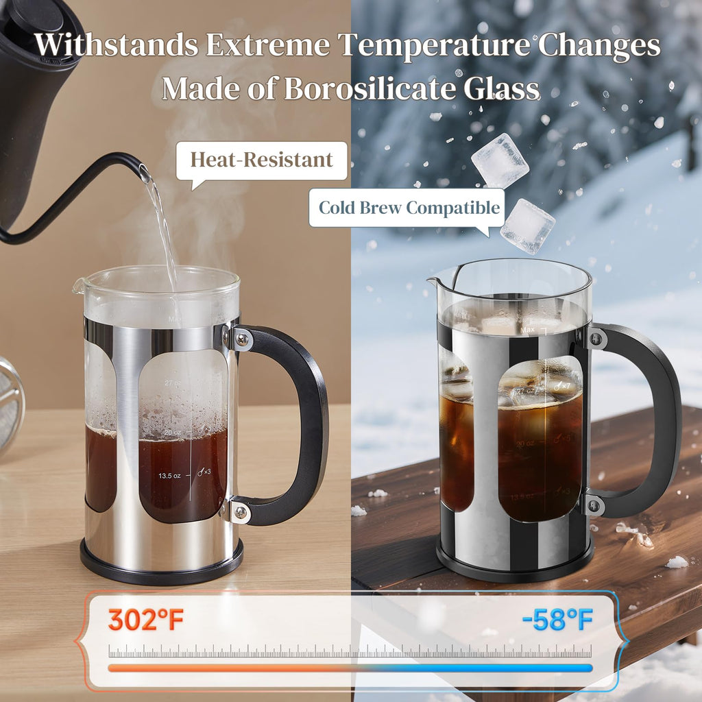 34oz French Press Coffee Maker M26865