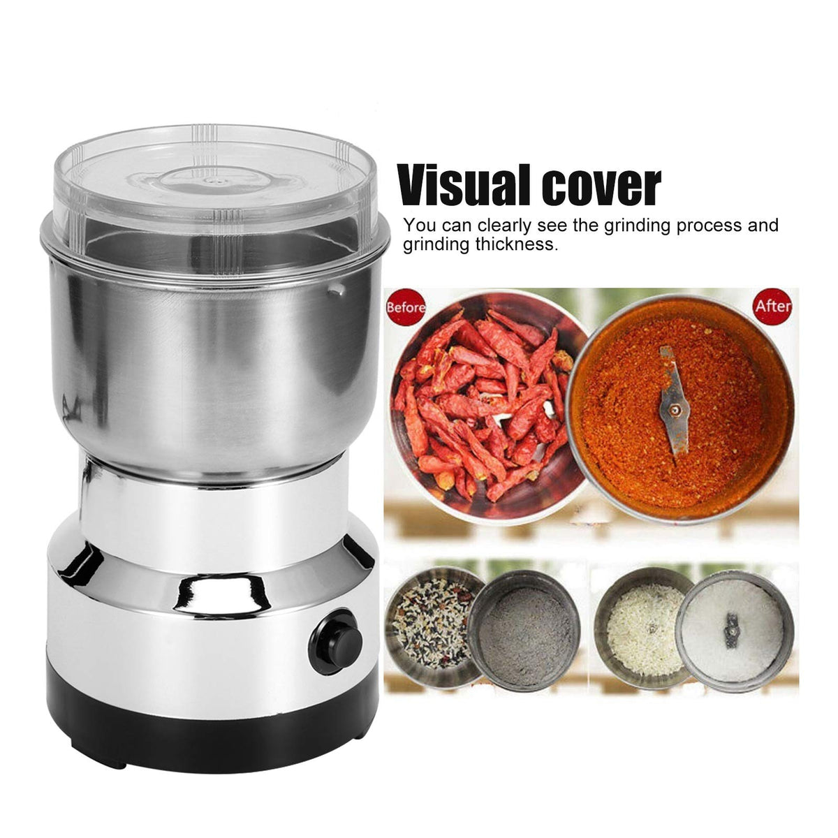 Stainless Steel Grain Grinder Z817