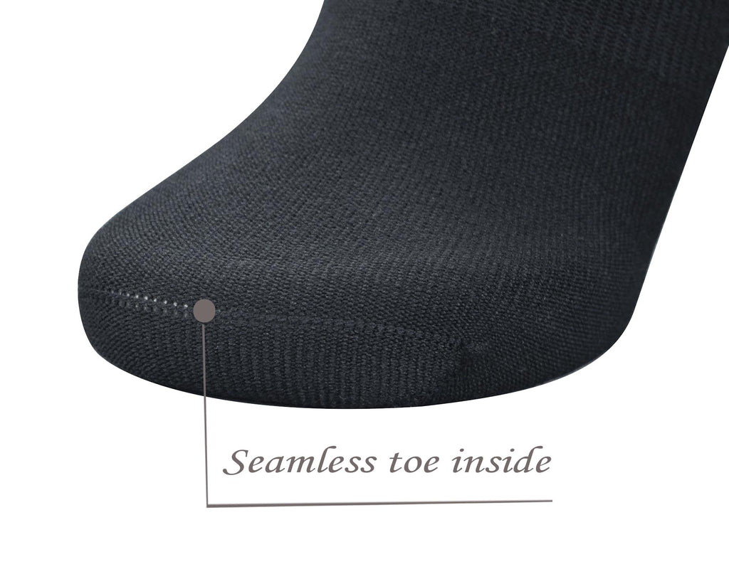 Men's 5-Pack Diabetic Low Cut Socks with Arch Support J552754