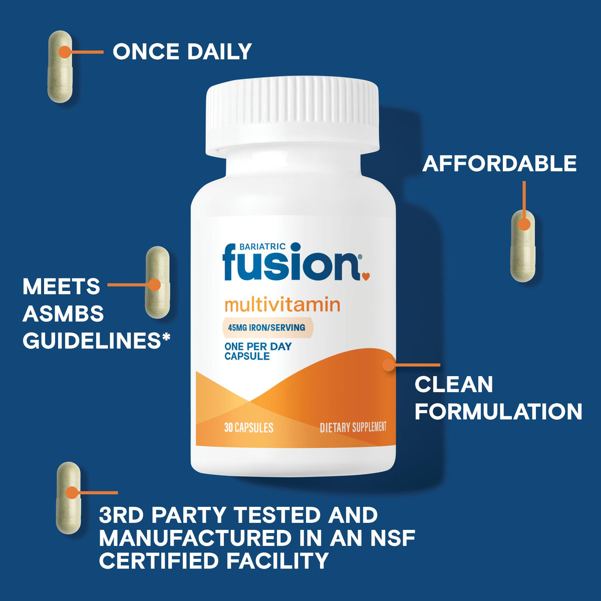 Multivitamin with Iron 30 Count L831250
