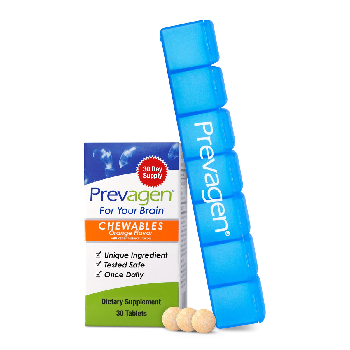 Orange Chewables 7-Day Pill Minder E3785