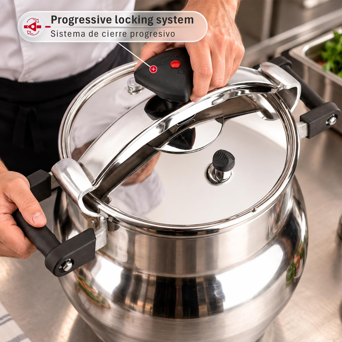 23.2-Quart Aluminum Pressure Cooker M5062