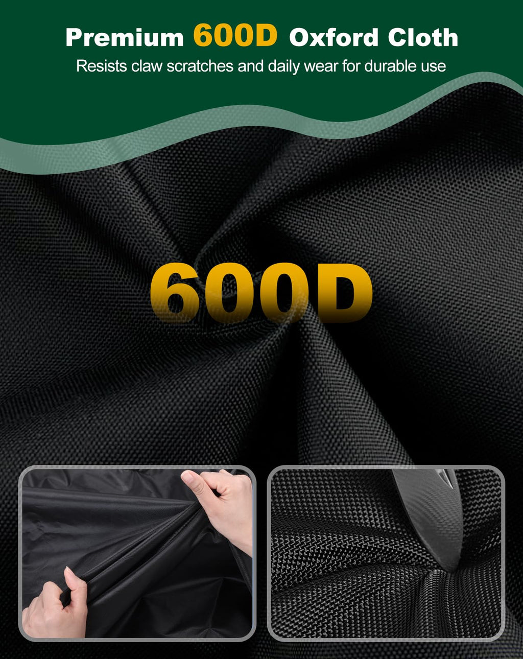 Dog Kennel Cover with 4 Windows J603642