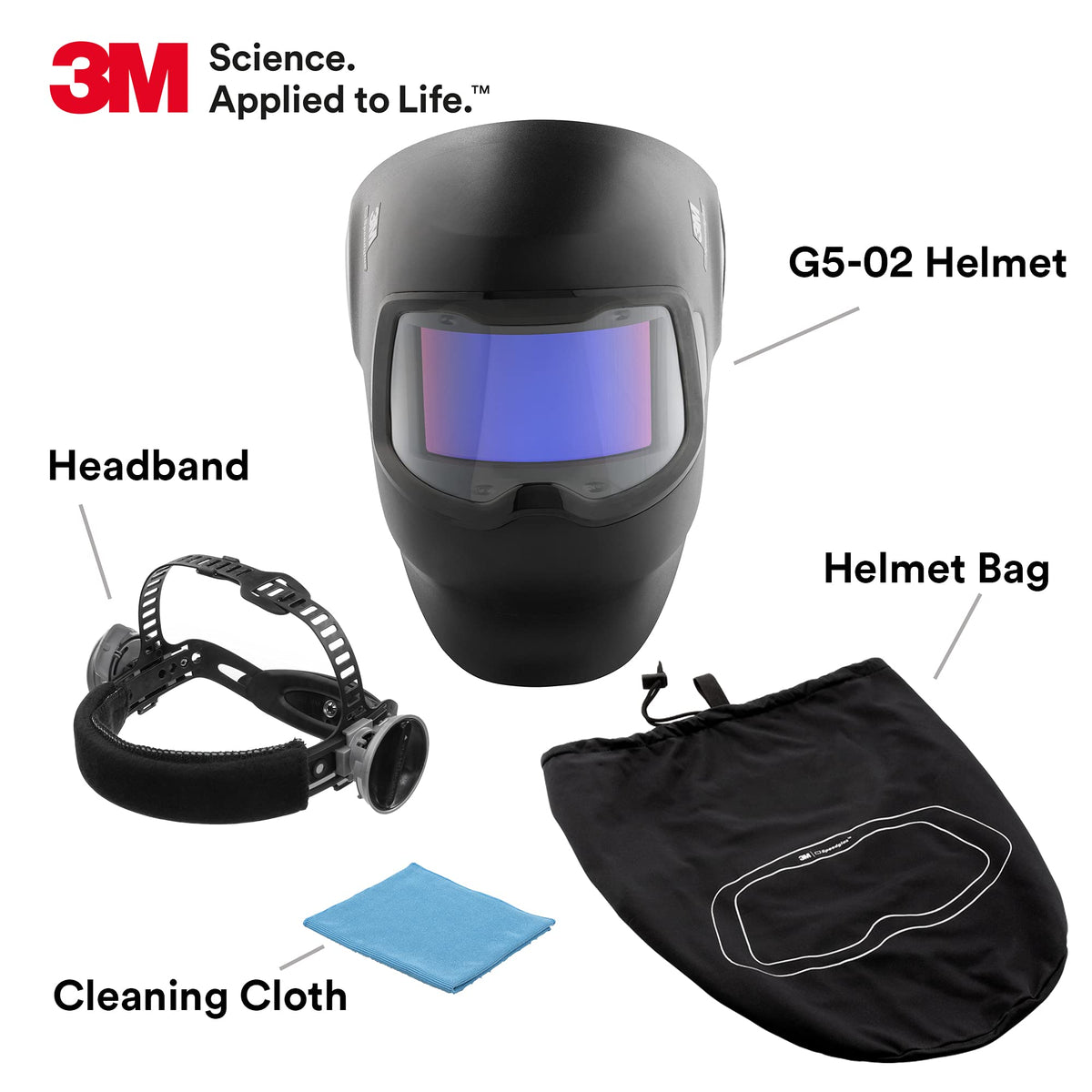 Welding Helmet Curved Wide View ADF G734706