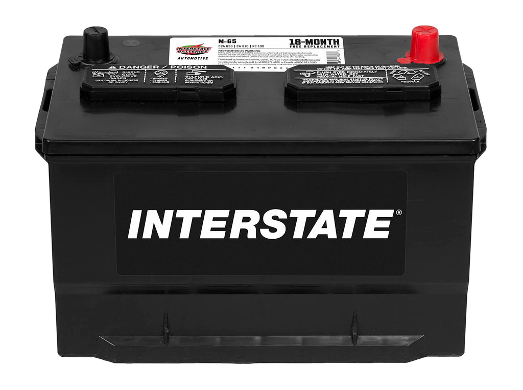 Group 65 12V 650 CCA Automotive Battery E37676