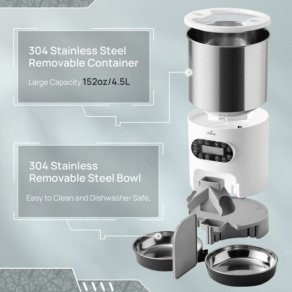 Automatic Pet Feeder with 4.5L Capacity Q36942