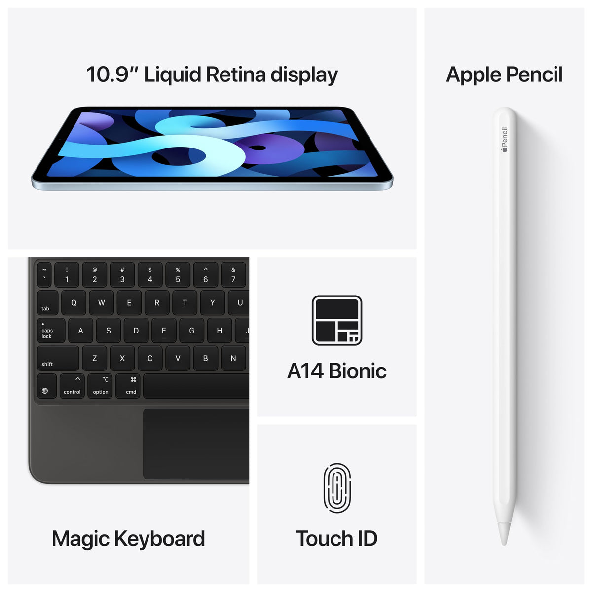 10.9-inch Wi-Fi 64GB Silver iPad X4656