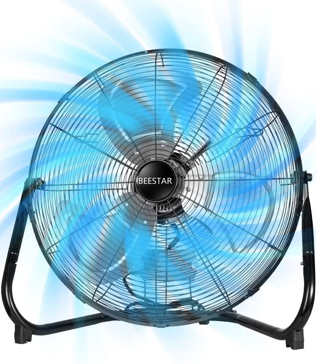 20 Inch Heavy Duty High Velocity Metal Floor Fan R4804