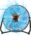 20 Inch Heavy Duty High Velocity Metal Floor Fan R4804