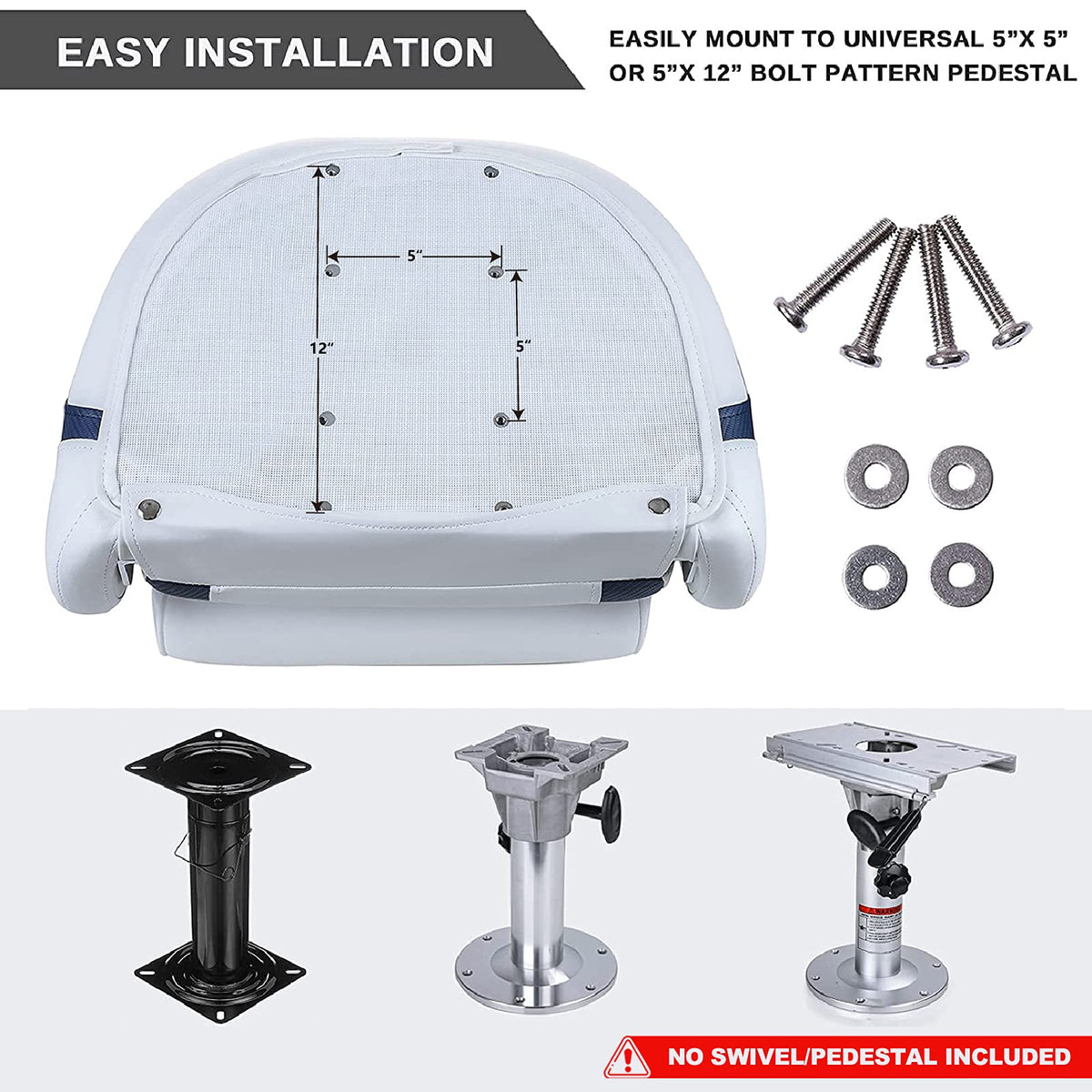 Captains Bucket Seat with Seat Cover M7042
